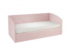 Кровать софа Бест 900 велюр нежно-розовый в Миньяре - minyar.mebel74.com | фото 4