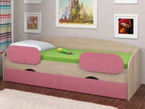 Кровать Соня 2 сонома-розовый в Миньяре - minyar.mebel74.com | фото 2