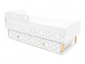 Кровать Stumpa Классика с бортиком и ящиками Мозаика в Миньяре - minyar.mebel74.com | фото 7