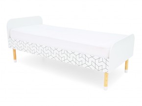 Кровать Stumpa Классика с рисунком Кубики в Миньяре - minyar.mebel74.com | фото