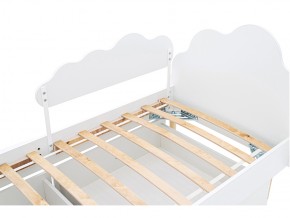 Кровать Stumpa Облако с бортиком рисунок Геометрия Зигзаги в Миньяре - minyar.mebel74.com | фото 2
