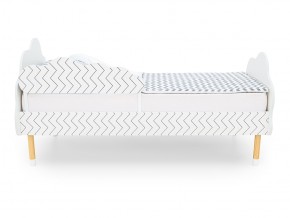 Кровать Stumpa Облако с бортиком рисунок Геометрия Зигзаги в Миньяре - minyar.mebel74.com | фото 3