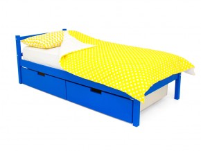 Кровать Svogen classic с ящиками синий в Миньяре - minyar.mebel74.com | фото 1