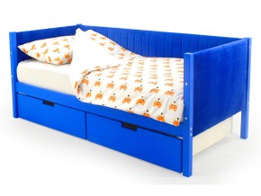 Кровать-тахта мягкая Svogen с ящиками синий в Миньяре - minyar.mebel74.com | фото