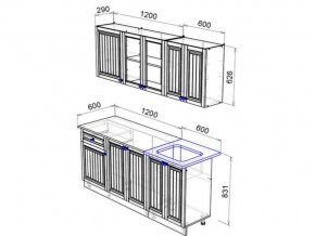 Кухня Хозяюшка 1800 фисташка в Миньяре - minyar.mebel74.com | фото 2