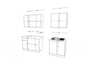 Кухонный гарнитур 22 Лофт 2000 мм в Миньяре - minyar.mebel74.com | фото 2