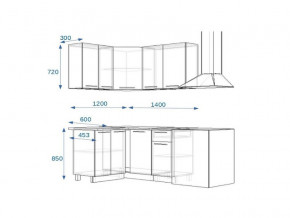 Кухонный гарнитур 3Р РоялВуд 1200*1400 мм в Миньяре - minyar.mebel74.com | фото 2