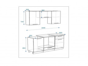 Кухонный гарнитур 6а Грецкий орех 1600 в Миньяре - minyar.mebel74.com | фото 2