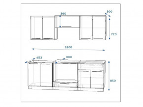 Кухонный гарнитур 7а Грецкий орех 1800 в Миньяре - minyar.mebel74.com | фото 2