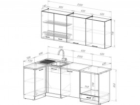 Кухонный гарнитур Антика прайм 1100х2000 мм в Миньяре - minyar.mebel74.com | фото 6