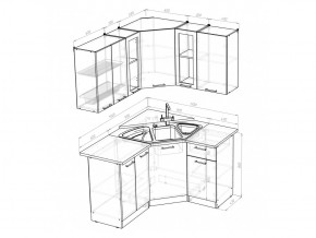 Кухонный гарнитур Лариса оптима 2 1500х1300 мм в Миньяре - minyar.mebel74.com | фото 5