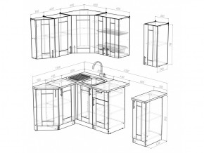 Кухонный гарнитур Ника литл 1500х1300 мм в Миньяре - minyar.mebel74.com | фото 5