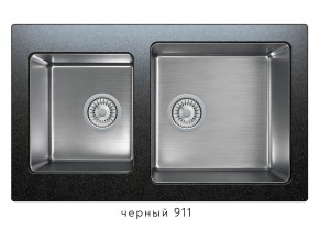 Мойка комбинированная Tolero twist TTS-840 Черный 911 в Миньяре - minyar.mebel74.com | фото