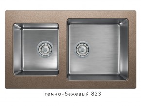 Мойка комбинированная Tolero twist TTS-840 Темно-бежевый 823 в Миньяре - minyar.mebel74.com | фото