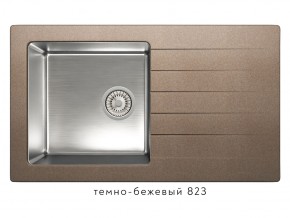 Мойка комбинированная Tolero twist TTS-860 Темно-бежевый 82 в Миньяре - minyar.mebel74.com | фото