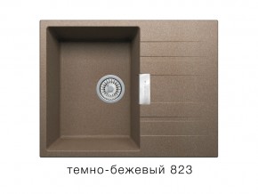 Мойка кварцевая Tolero Loft TL-650 Темно-бежевый 823 в Миньяре - minyar.mebel74.com | фото