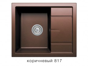 Мойка кварцевая Tolero R-107 Коричневый 817 в Миньяре - minyar.mebel74.com | фото