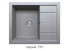 Мойка кварцевая Tolero R-107 Серый 701 в Миньяре - minyar.mebel74.com | фото