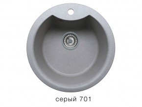 Мойка кварцевая Tolero R-108E Серый 701 в Миньяре - minyar.mebel74.com | фото