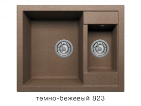 Мойка кварцевая Tolero R-109 Темно-бежевый 823 в Миньяре - minyar.mebel74.com | фото