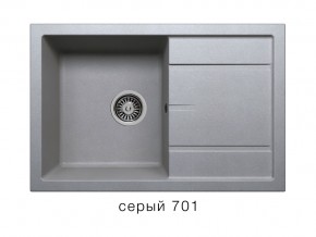 Мойка кварцевая Tolero R-112 Серый 701 в Миньяре - minyar.mebel74.com | фото