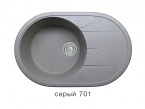 Мойка кварцевая Tolero R-116 Серый 701 в Миньяре - minyar.mebel74.com | фото