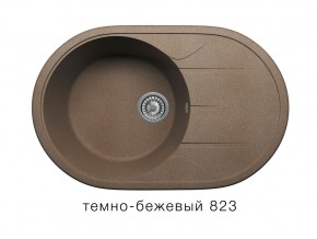 Мойка кварцевая Tolero R-116 Темно-бежевый 823 в Миньяре - minyar.mebel74.com | фото