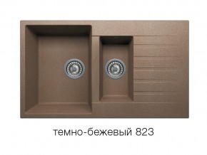 Мойка кварцевая Tolero R-118 Темно-бежевый 823 в Миньяре - minyar.mebel74.com | фото