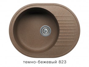 Мойка кварцевая Tolero R-122 Темно-бежевый 823 в Миньяре - minyar.mebel74.com | фото