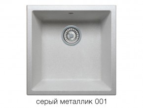 Мойка кварцевая Tolero R-128 Серый металлик 001 в Миньяре - minyar.mebel74.com | фото