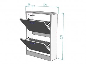 Обувница W103 в Миньяре - minyar.mebel74.com | фото 3