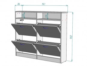 Обувница W15 в Миньяре - minyar.mebel74.com | фото 3