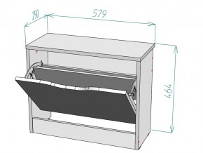 Обувница W2 в Миньяре - minyar.mebel74.com | фото 3