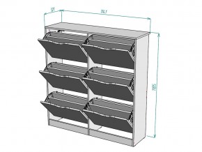 Обувница W50 в Миньяре - minyar.mebel74.com | фото 3