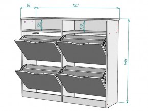 Обувница W52 в Миньяре - minyar.mebel74.com | фото 3