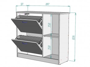 Обувница W66 в Миньяре - minyar.mebel74.com | фото 3