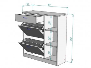 Обувница W71 в Миньяре - minyar.mebel74.com | фото 3