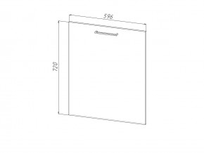 П 60 Комплект для посудомоечной машины 600 мм (цоколь + фасад) ЛДСП в Миньяре - minyar.mebel74.com | фото