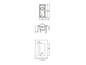 Подстольная мойка Оптима-HM 170.400.10.10 в Миньяре - minyar.mebel74.com | фото 3