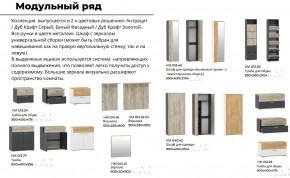 Прихожая Санти Антрацит в Миньяре - minyar.mebel74.com | фото 4