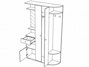 Прихожая Виза Венге-Лоредо в Миньяре - minyar.mebel74.com | фото 2