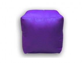 Пуф Куб мини фиолетовый в Миньяре - minyar.mebel74.com | фото