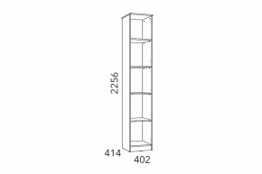 Шкаф для книг Фанк НМ 013.03-01 М в Миньяре - minyar.mebel74.com | фото 3