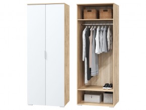 Шкаф для одежды 2-х дверный Сканди белый в Миньяре - minyar.mebel74.com | фото