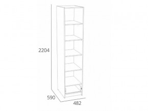 Шкаф для одежды Оттавия НМ 011.20 Антрацит в Миньяре - minyar.mebel74.com | фото 2