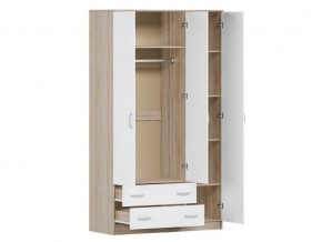 Шкаф Комфорт №10 1200 дуб сонома-белый в Миньяре - minyar.mebel74.com | фото 2