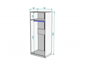 Шкаф Malta light H287 Белый в Миньяре - minyar.mebel74.com | фото 2