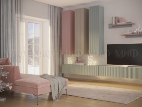 Шкаф навесной большой Оливия Шарли Pink в Миньяре - minyar.mebel74.com | фото 2