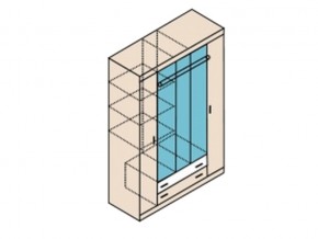 Шкаф Ника Н13 для одежды с ящиками в Миньяре - minyar.mebel74.com | фото 2