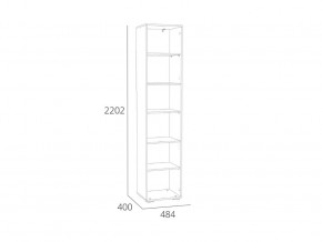 Шкаф-пенал Элиот НМ 041.71 в Миньяре - minyar.mebel74.com | фото 2